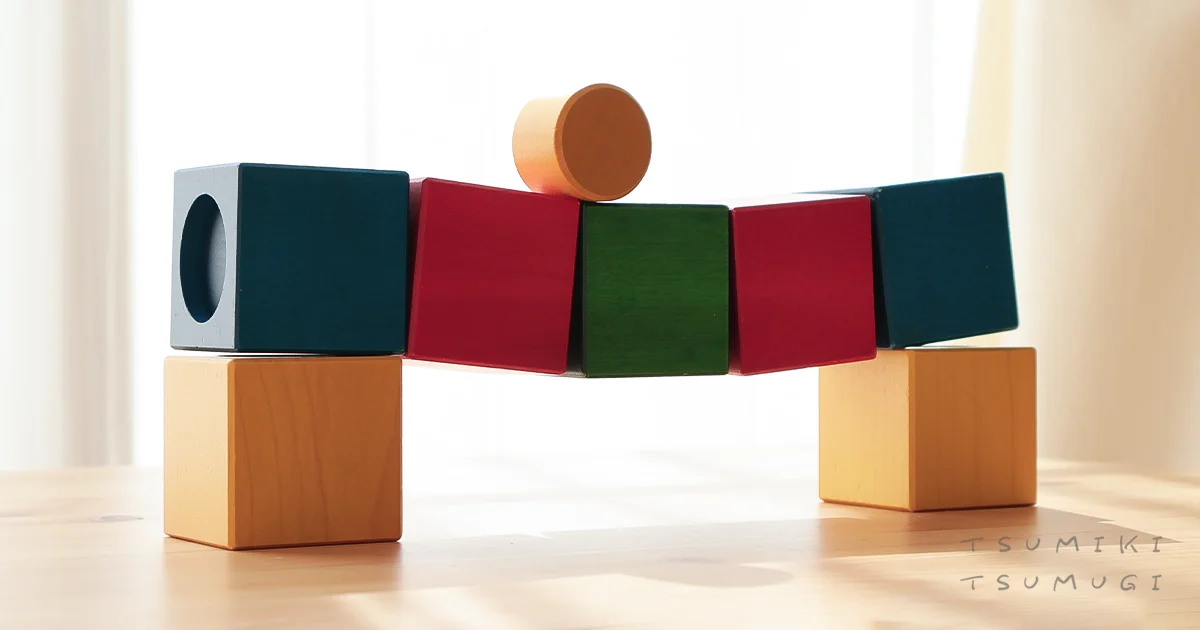 ネフの積み木リグノの作品3
